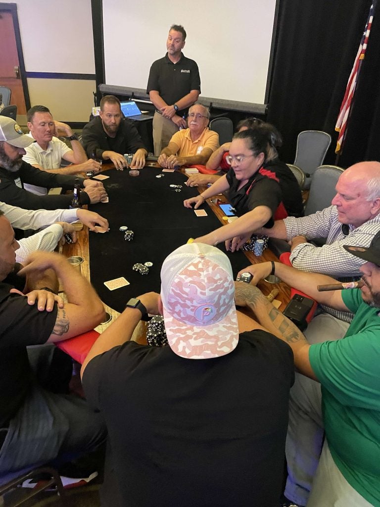 Cards for a Cause poker game