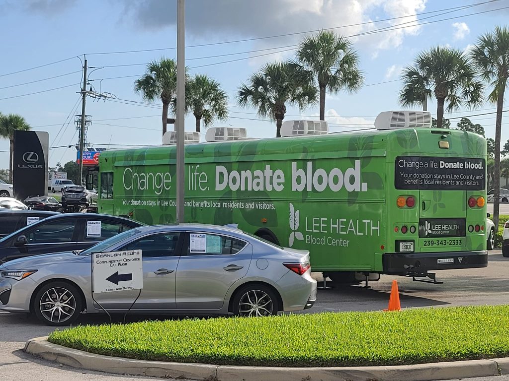 Blood Donation Bus