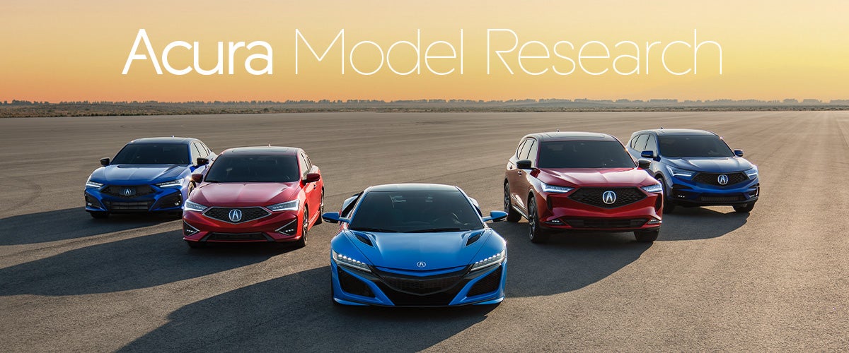 2022 Acura Model Research